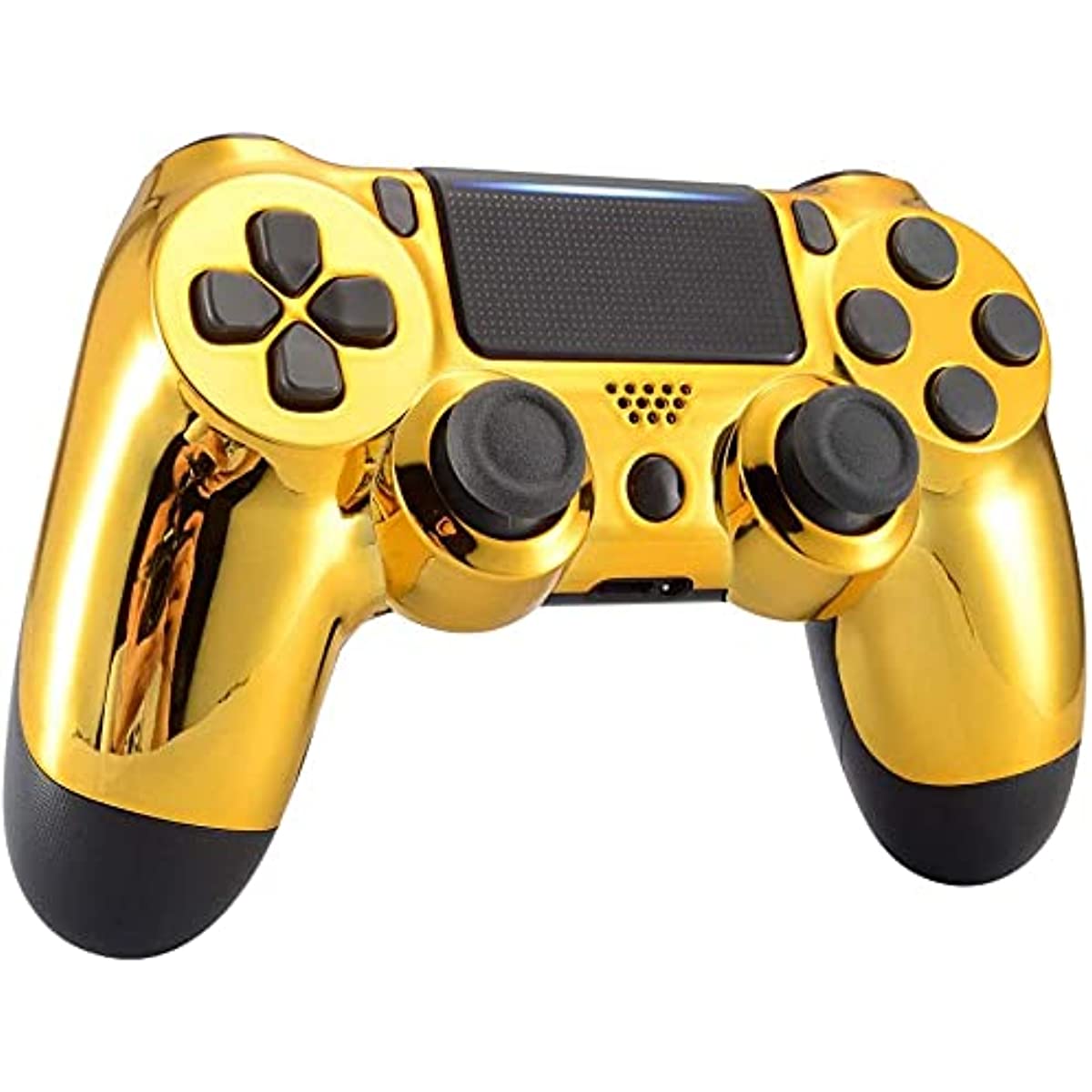 iABC Chrome Gold Playstation 4 PS4 Shock 4 Controller – SSD