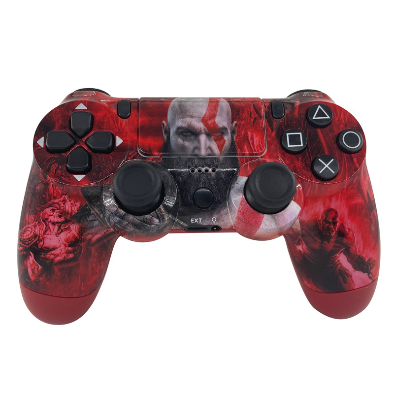 iABC Customized Wireless Controller Made for Playstation 4 Controller of War Red – iABC SSD